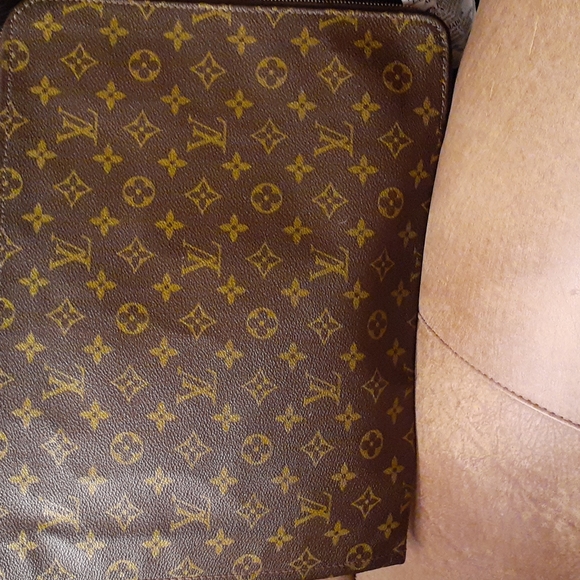 LOUIS VUITTON VINTAGE PORTFOLIO CASE BAG AUTHENTIC - Picture 1 of 9